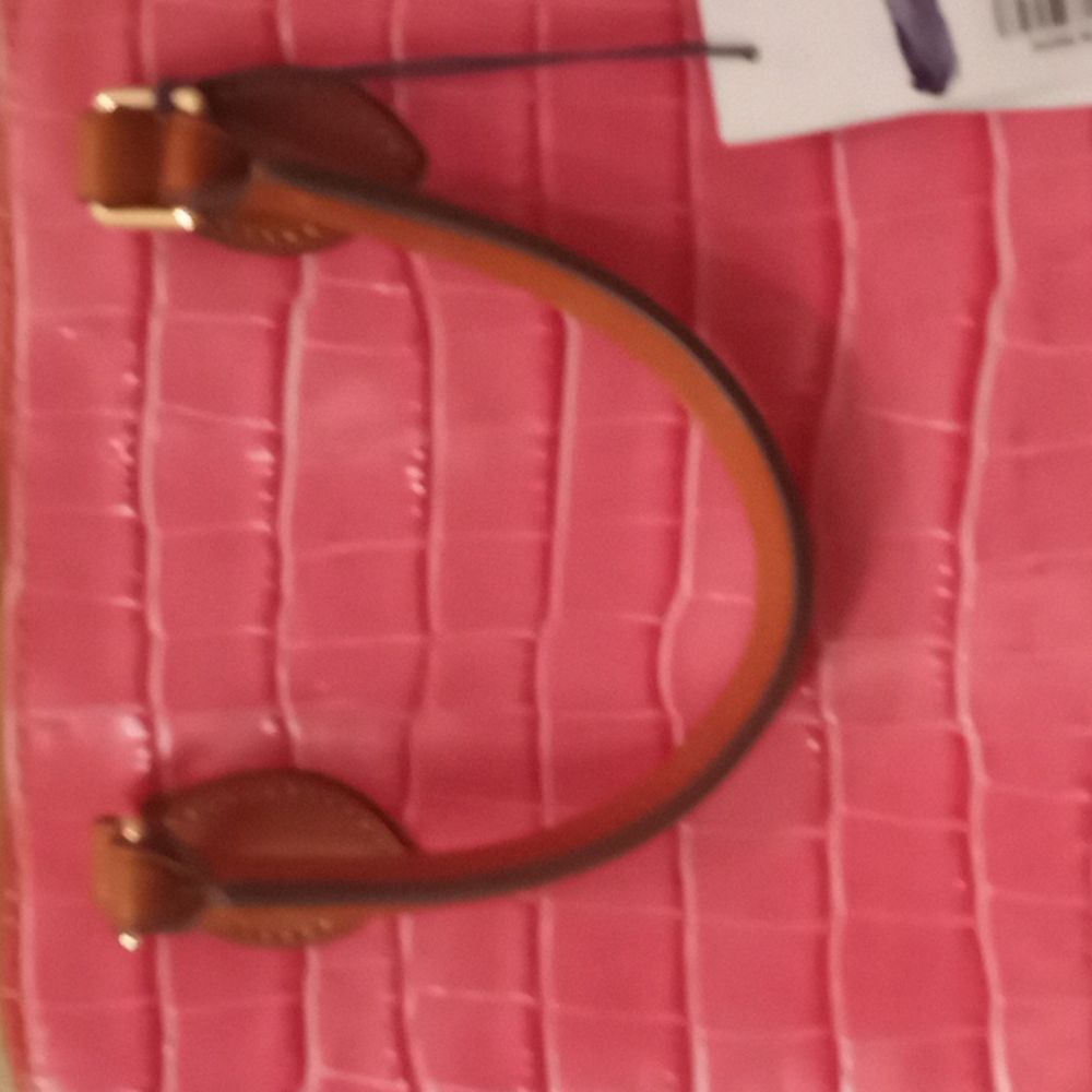 Dooney & Bourke Zip Zip Satchel Leather Handbag π - Picture 7 of 16